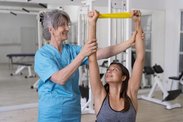 medical-assistant-helping-patient-with-physiotherapy-exercises